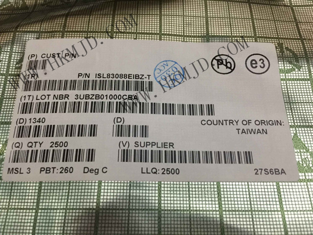 供應半，收發(fā)器 ISL83088E ISL83088EIBZ RS-422/RS-485 接口 IC