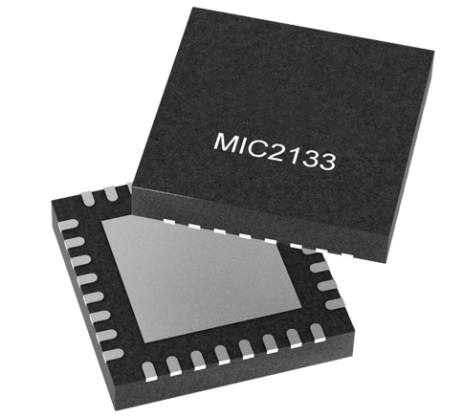 Microchip MIC2133YML 75V，雙相同步降壓PWM控制器 32VQFN