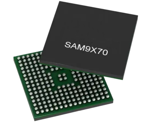 Microchip SAM9X75-I/4PB超低功耗微處理器（MPU） 、運(yùn)行頻率高達(dá)800MHz。