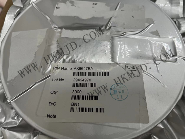 原裝現(xiàn)貨出售 AX6647BA 低壓差線性穩(wěn)壓器，KTS1677BEVH 負(fù)載開關(guān)