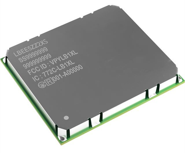 基于NXP平臺的LBEE5ZZ2XS-846小型、高性能Wi-Fi? + Bluetooth?模塊