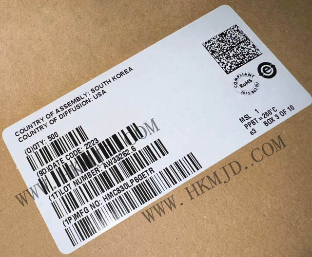 HMC830LP6GETR 一款低噪聲、寬帶、分?jǐn)?shù)-N 鎖相環(huán) (PLL)