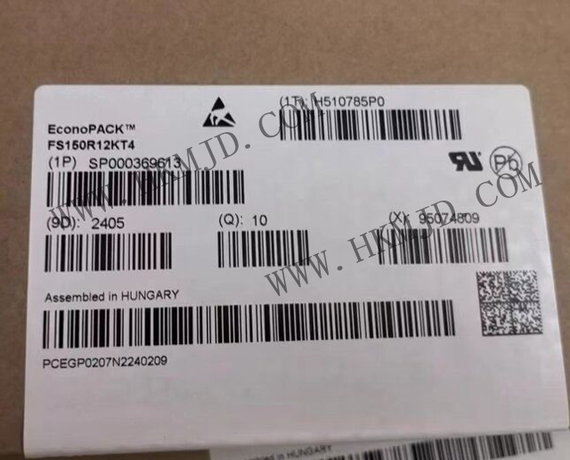 英飛凌第四代 FS150R12KT4 EconoPACK?3 1200 V、150 A sixpack IGBT 模塊