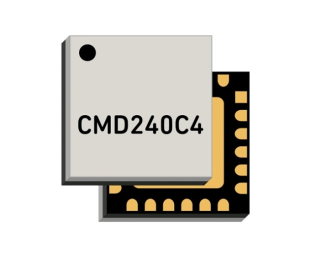 CMD240C4是一款射頻放大器，DC至22GHz，24QFN