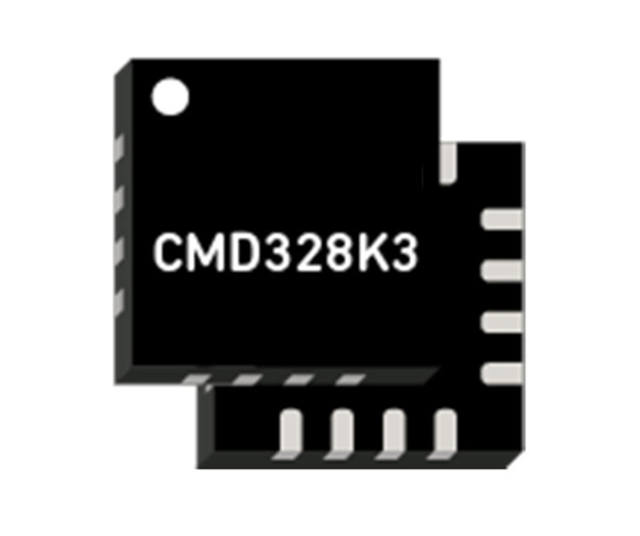 CMD328K3是一款低噪聲放大器，6GHz至18GHz、16QFN