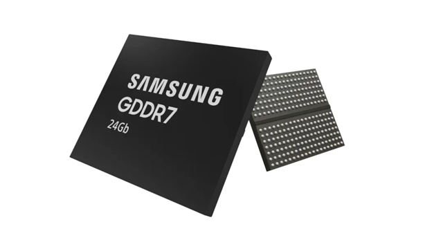 三星開發(fā)出其首款24Gb GDDR7 DRAM，助力下一代人工智能計(jì)算