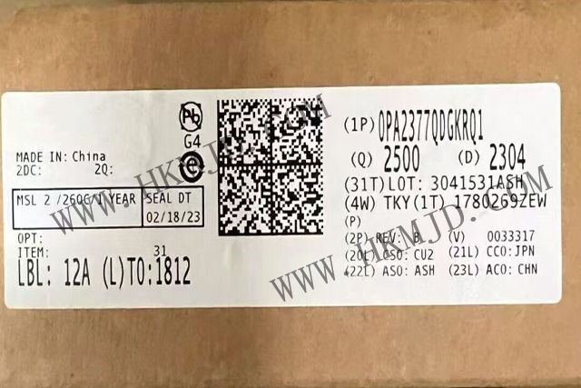 汽車放大器_OPA2377QDGKRQ1_軌到軌輸入/輸出、低噪聲、5MHz CMOS 運(yùn)算放大器