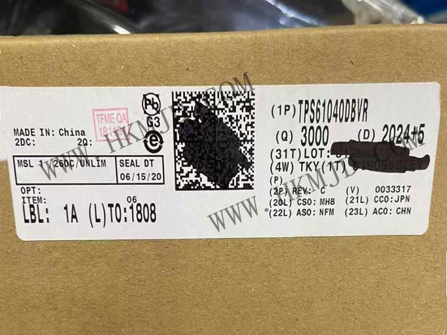 明佳達(dá)供應(yīng) [TI] TPS61040DBVR 28V、400mA 開關(guān)升壓轉(zhuǎn)換器