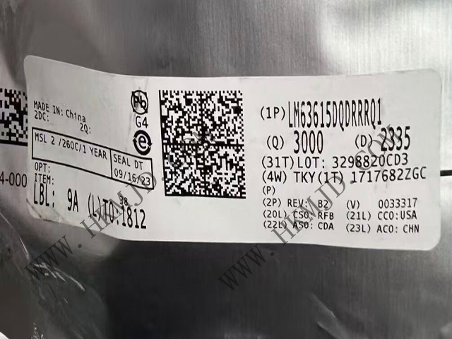 供應(yīng)德州儀器 LM63615DQDRRRQ1 3.5V 至 36V、1.5A 汽車降壓轉(zhuǎn)換器