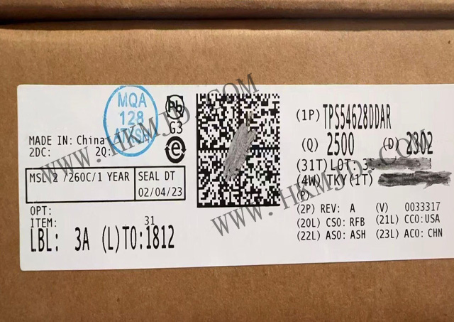 [原裝TI 轉換器] 供應 TPS54628DDAR 6A，同步降壓轉換器