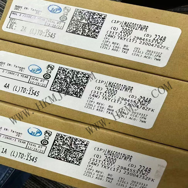 【技術(shù)資料】（TI）LM46001PWPR 3.5 至 60V、1A 同步降壓轉(zhuǎn)換器