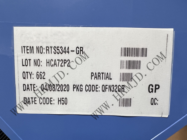 明佳達(dá)電子現(xiàn)貨供應(yīng)原裝——Realtek RTS5344-GR PCIe to SATA橋接芯片